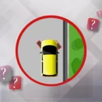 Паркування на схилі із повернутими колесами