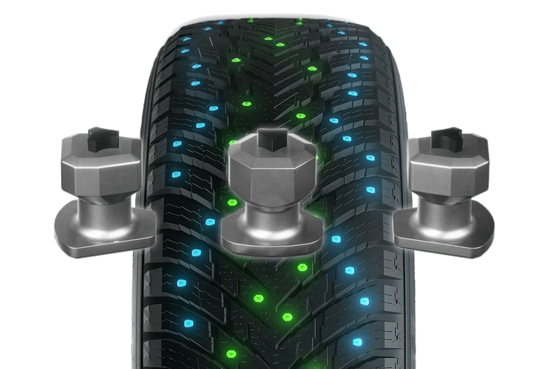 Современная шипованная резина