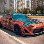 Тойота GT80 на вулицях Києва